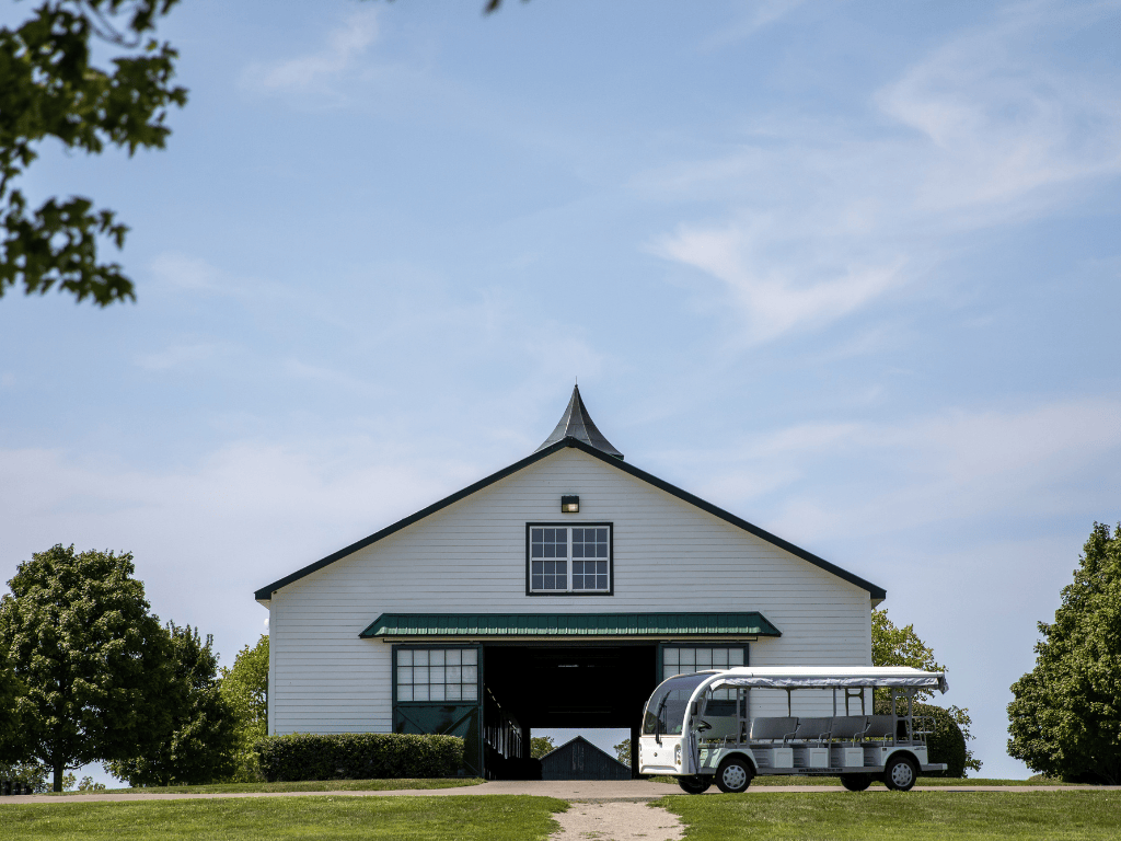 The Spendthrift Farm Shuttle Experience